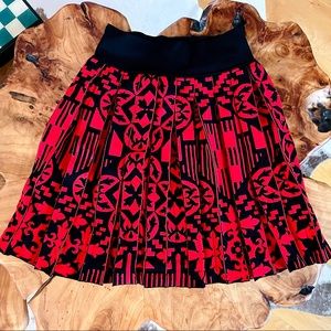 Alexander McQueen pleated mini skirt, size XS